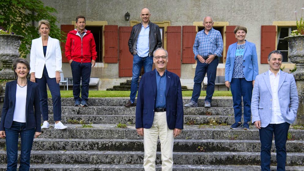 Bundesrät*innen im Style-Check. «Viele Männer tragen schlimme Schuhe»