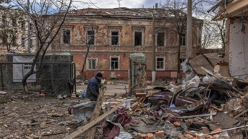 Kharkiv, seconda più grande città ucraina, pesantemente bombardata nel conflitto