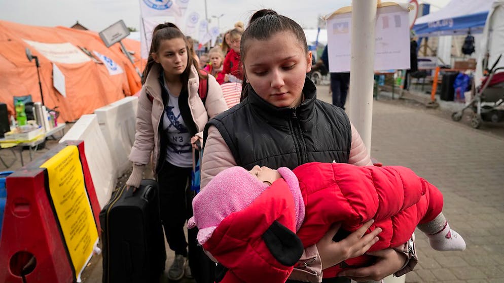 Mehrere Millionen Ukrainerinnen und Ukrainer flüchten vor dem Krieg. Laut Unicef-Angaben sind darunter auch zwei Millionen Kinder. 