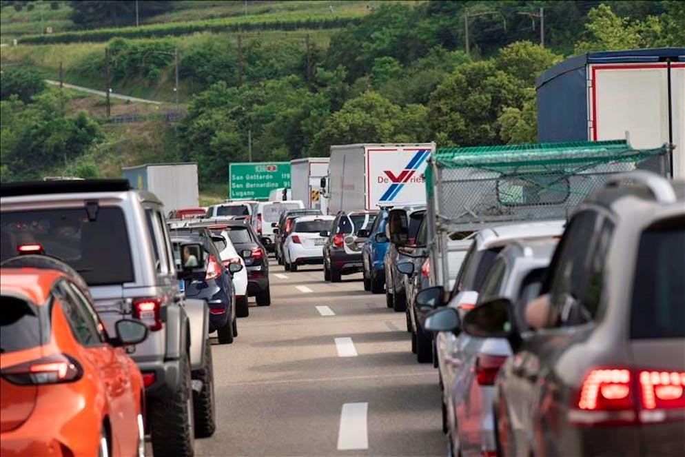 Traffico in Ticino nel 2021