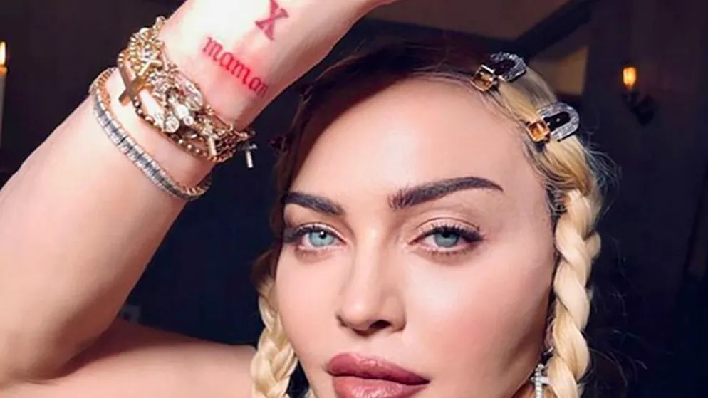 Madonna im Tattoo-Studio. «Ich bin dran, für meine Mutter zu bluten»