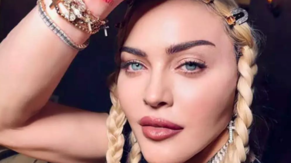 Madonna. Auf ihren Social-Media-Kanälen zeigt sich Madonna von ihrer besten Seite.