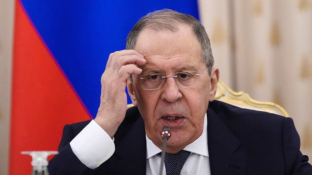 Il ministro degli esteri russo  Sergei Lavrov