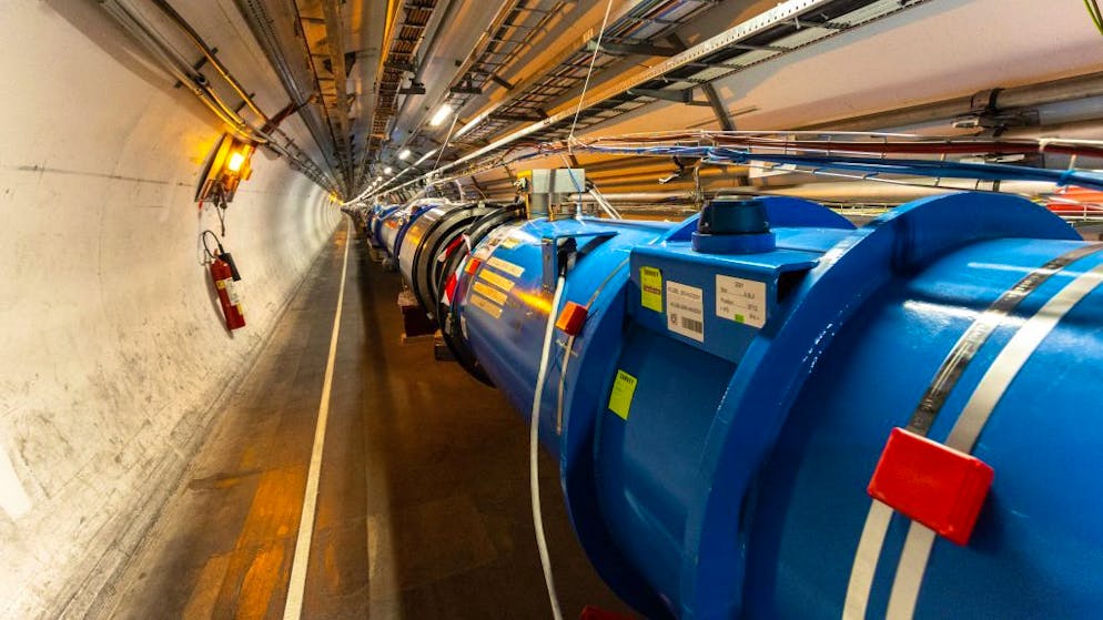 Gemütliche 1,9 Kelvin (−271.25 Grad Celsius) sind es im LHC.