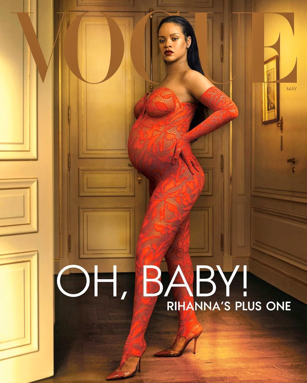 Rihanna auf dem Cover der «Vogue»