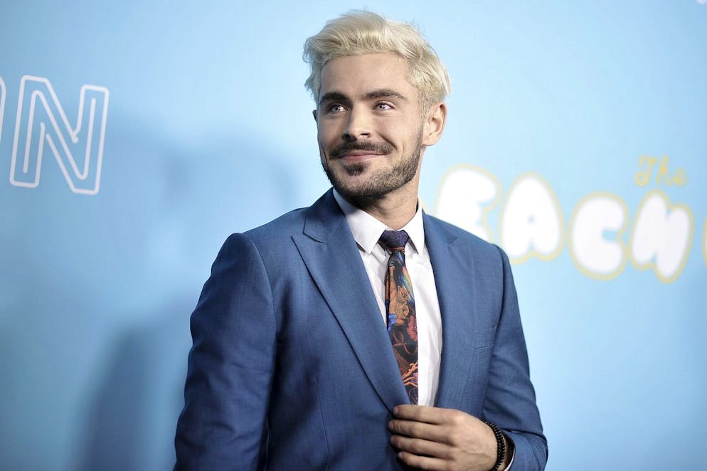 Zac Efron attends the LA Premiere of