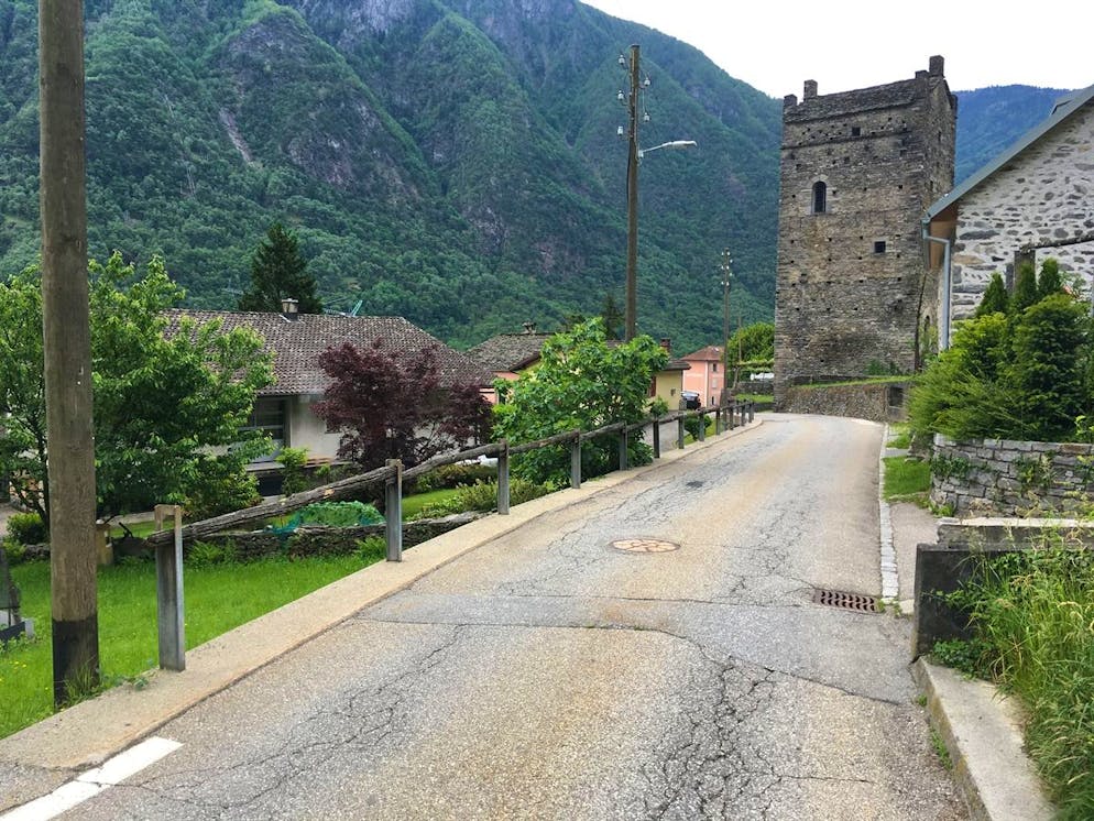 La strada per Verdabbio