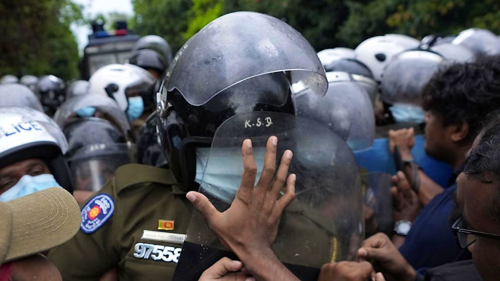 Lo Sri Lanka è da settimane teatro di proteste legate alla grave crisi economica. (foto d'archivio)