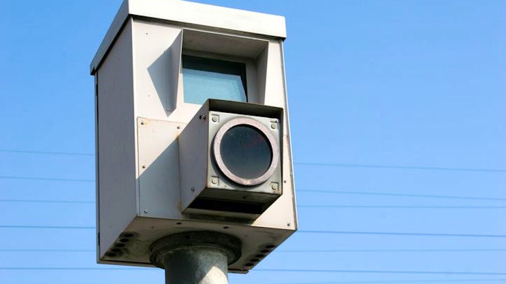 camera box for traffic and stoplight control in Germany