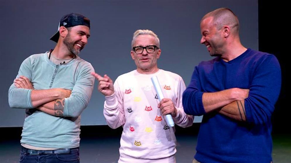 Besuch vor der letzten Show. Cabaret Divertimento: «Unsere Pause wird nicht lange dauern»