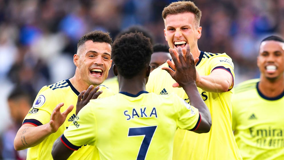 Granit Xhaka darf mit Arsenal weiter von der Königsklasse träumen.