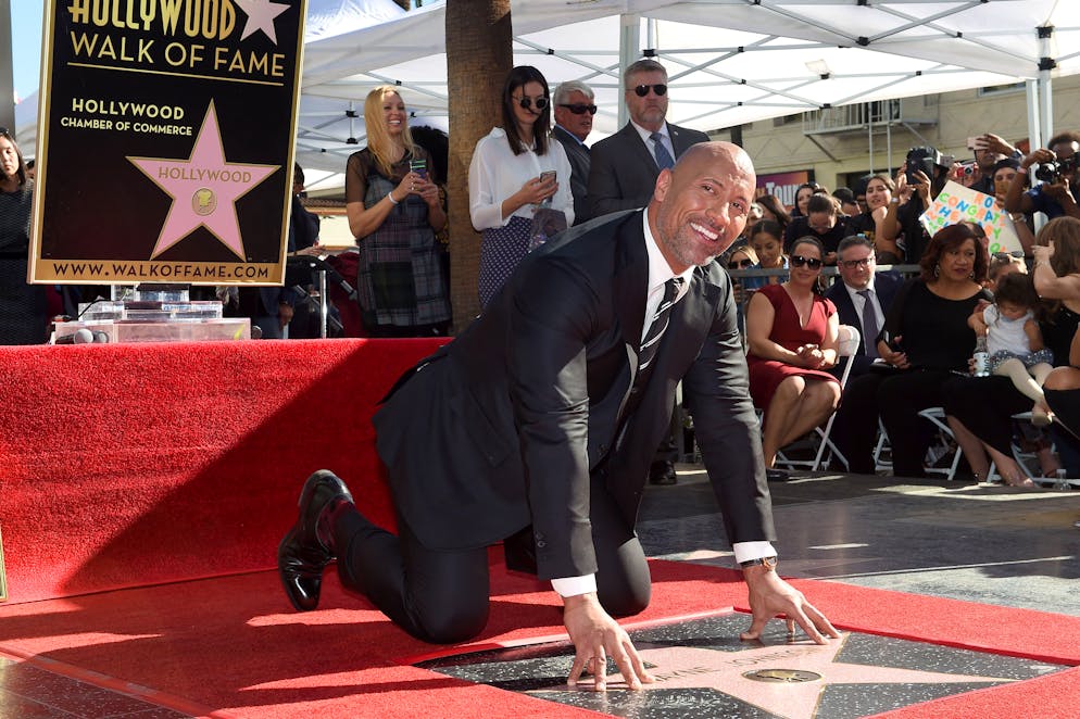 Dwayne Johnson wird 50. 2017 erhielt der Schauspieler seinen Stern am «Walk of Fame» in Hollywood.