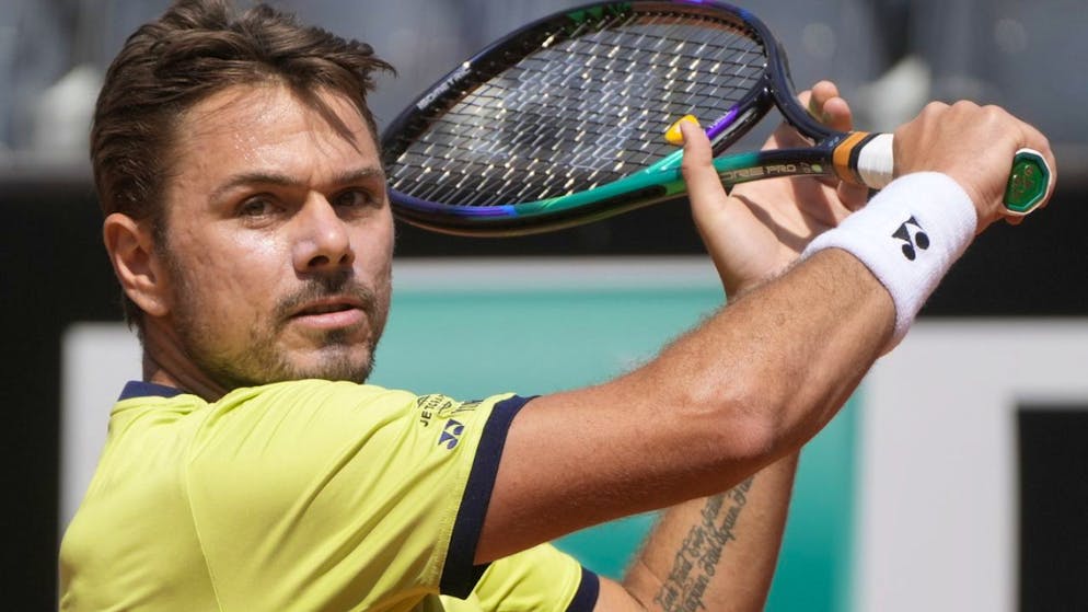 Schöner Erfolg: Stan Wawrinka setzte sich beim Masters-1000-Turnier in Rom in drei Sätzen gegen den als Nummer 14 gesetzten Reilly Opelka durch
