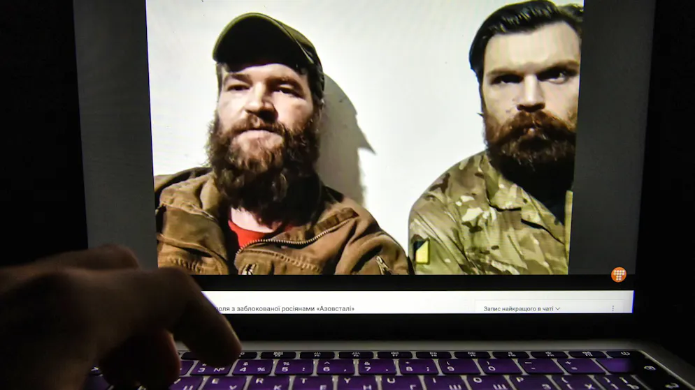 Die letzten Ukrainer im Stahlwerk Mariupol. «Wir sind im Prinzip tote Männer»