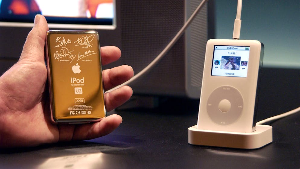 2004 gab es den ersten iPod mit Farbdisplay.