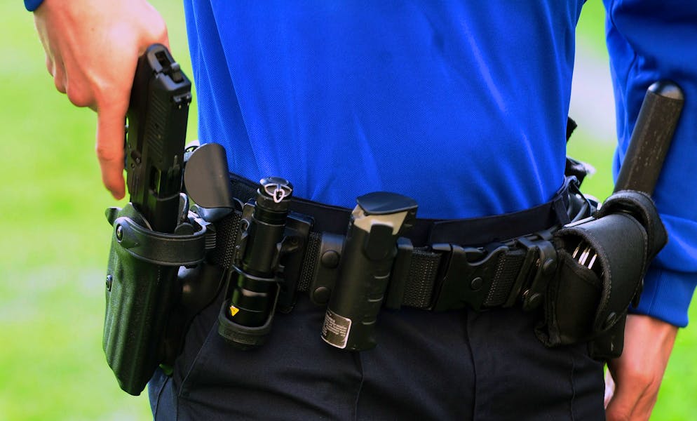 Immagine illustrativa: il corpo di Polizia del vedeggio conta 12 agenti.