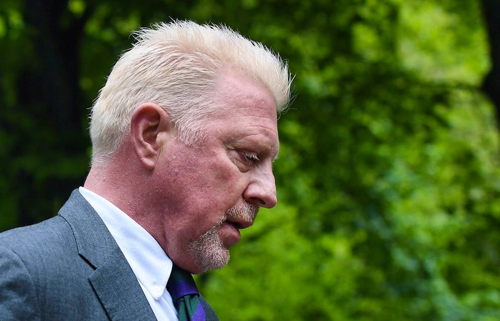 epa09916248 Former tennis champion Boris Becker arrives at Southwark Crown Court in London, Britain, 29 April 2022. Becker is due to be sentenced in his bankruptcy trial. The six-time Grand Slam champion is accused of having 'acted dishonestly' when he failed to hand over trophies and medals, including his Wimbledon titles, to pay off his debts, the court heard on 21 March. Becker was declared bankrupt in June 2017. EPA/ANDY RAIN