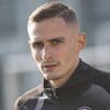 Luganos Spieler Mattia Bottani am Freitag, 4. Februar 2022, im Training in Lugano. (KEYSTONE/Ti-Press/Pablo Gianinazzi)