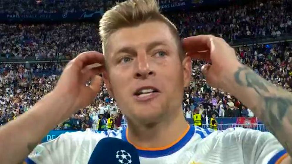 Nach Titel-Gewinn. Toni Kroos bricht total genervt das Interview ab