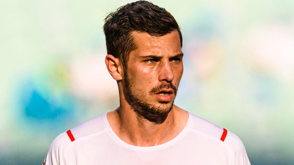 BAKU, AZERBAIJAN - JUNE 12: Remo Freuler of Switzerland walks in the field during the UEFA Euro 2020 Championship Group A match between Wales and Switzerland on June 12, 2021 in Baku, Azerbaijan. (Photo by Marcio Machado/Getty Images)