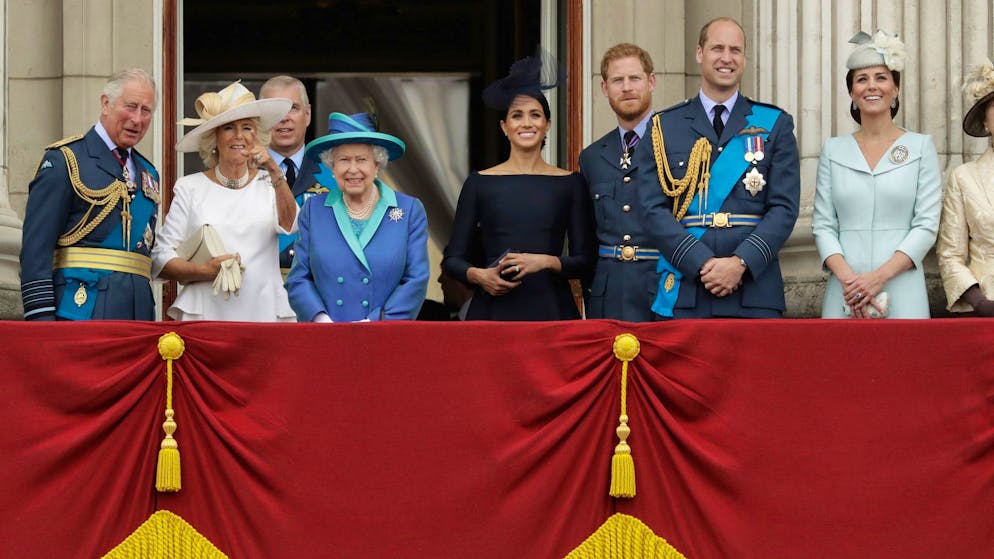 Die Königsfamilie 2018 in London. (Archivbild)