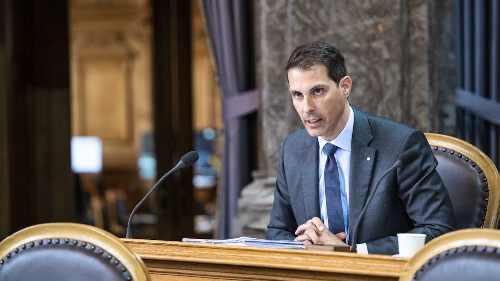 Thierry Burkart (FDP/AG) spricht an der Sommersession der eidgenössischen Räte. (Archiv)