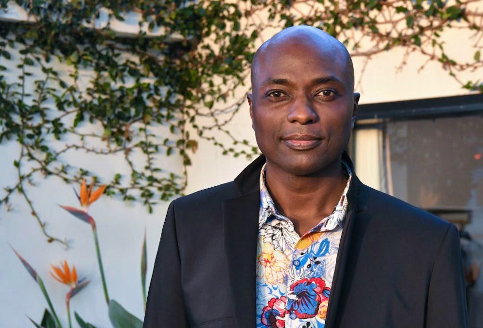 WEST HOLLYWOOD, CALIFORNIA - JANUARY 25: Durek Verrett poses for a portrait at West Hollywood boutique SUTTON on January 25, 2022 in West Hollywood, California. (Photo by Rodin Eckenroth/Getty Images)