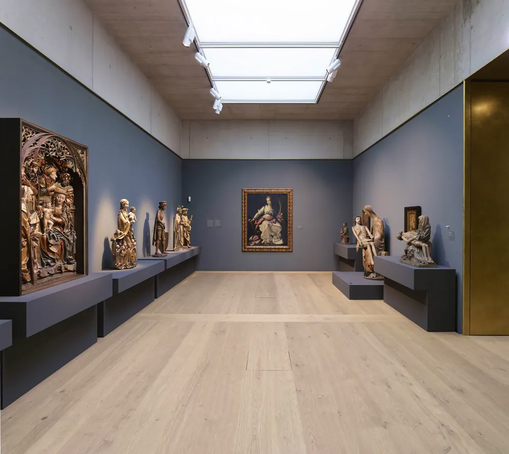 Werke aus der Sammlung Emil Bührle, fotografiert im Erweiterungsbau des Kunsthaus Zürich.