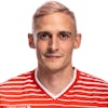 Portrait von Mattia Bottani, Spieler der Schweizer Fussballnationalmannschaft, fotografiert am Donnerstag, 26. Mai 2022 in Bad Ragaz. (KEYSTONE/SFV/Christian Beutler)