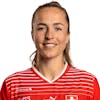 Portrait von Lia Waelti, Spielerin der Schweizer Fussballnationalmannschaft der Frauen, fotografiert am 5. April 2022 in Zuerich. (KEYSTONE/SFV/Severin Bigler)