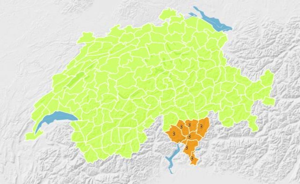 Allerta canicola di grado 3