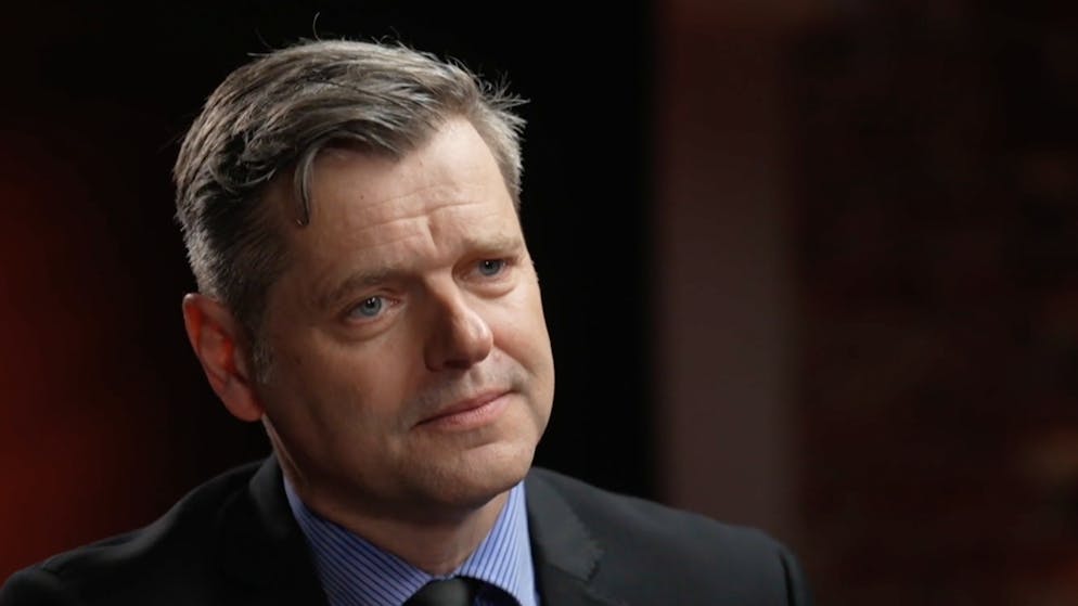 Michelle Hunziker bei «Gredig direkt». Urs Gredig lässt seine Gäste viel zu Wort kommen und unterbricht auch Michelle Hunziker nur selten.