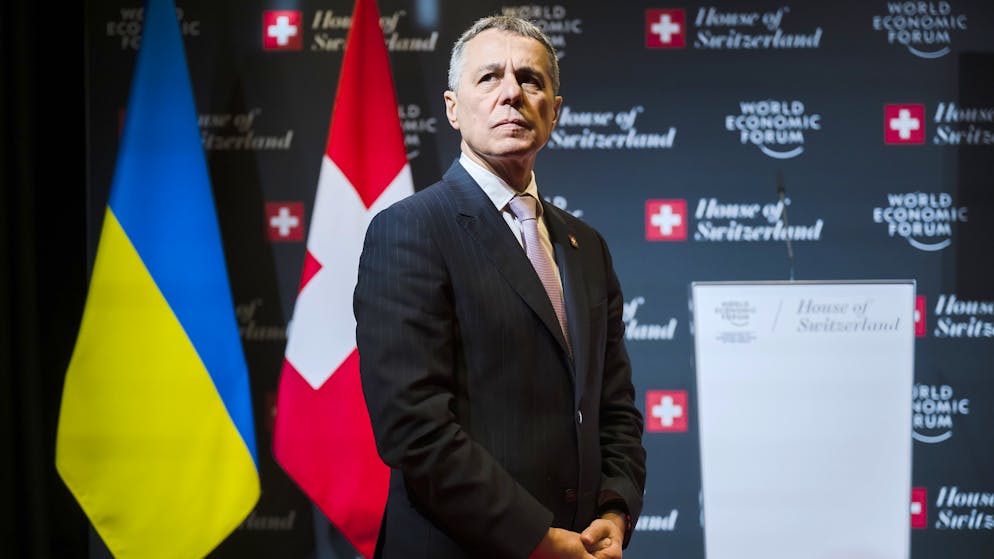 «Kick-off» mit Fragezeichen. Cassis will den Schleier um die Ukraine-Konferenz etwas lüften