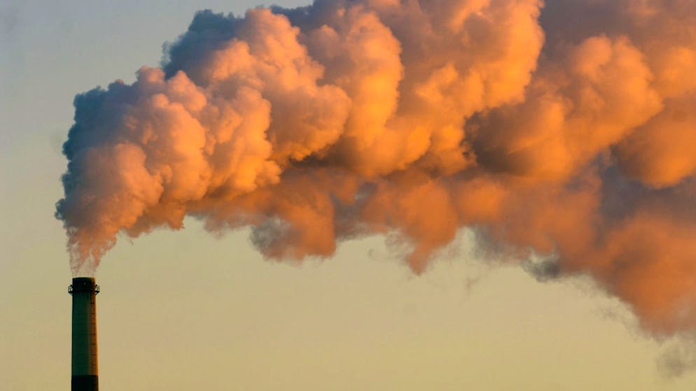 Rauch aus einem Kamin eines Kohlekraftwerks in Chicago im US-Bundesstaat Illinois: Die Kohle-Lobby in den USA ist hocherfreut über das neueste Urteil des Obersten Gerichts in den USA.