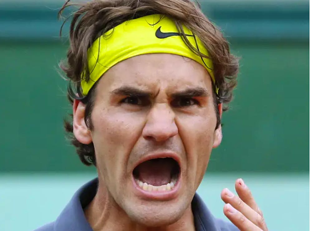 Roger Federer und das Pariser Publikum waren nicht immer auf einer Wellenlänge.
