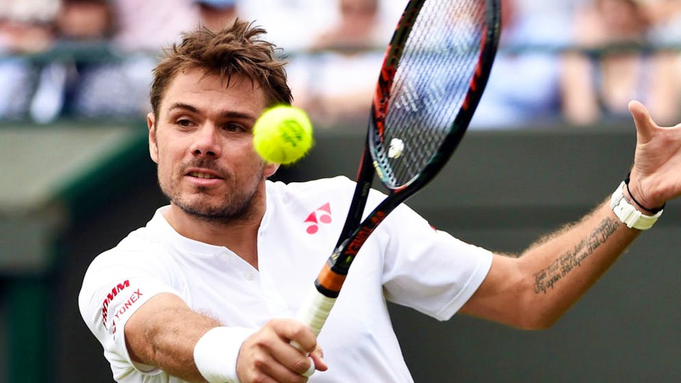 Schwierige Aufgabe für Stan Wawrinka in der 1. Runde von Wimbledon.
