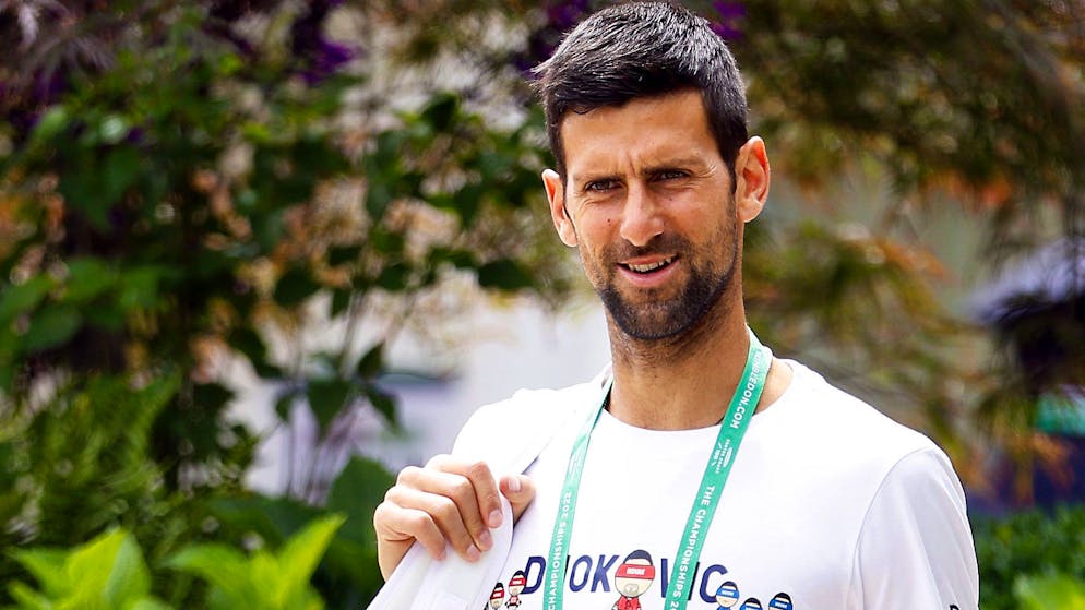 Novak Djokovic ist auch gemäss der Buchmacher der klare Favorit in Wimbledon.