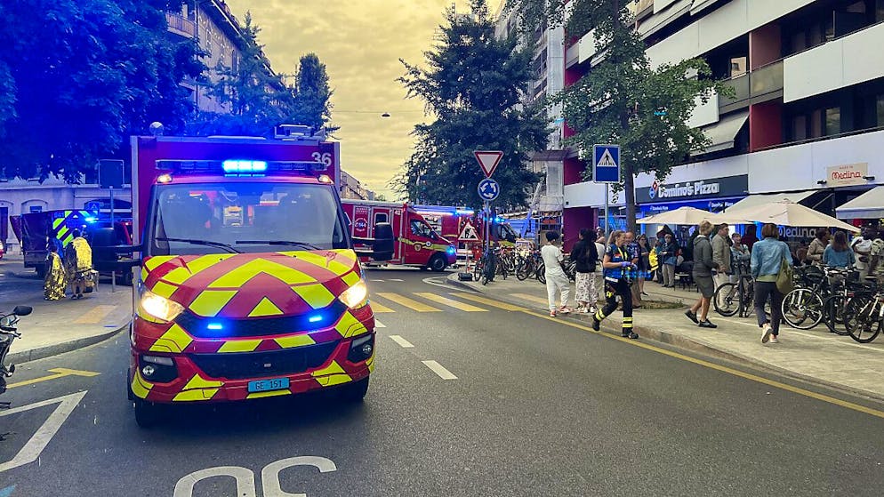 20 Menschen mit Vergiftungssymptomen nach Brand in Genf - Gallery. Ein Abfallbrand im Zugang eines Wohnhauses in Carouge GE hat in der Nacht auf Sonntag einen starken Rauch entwickelt.