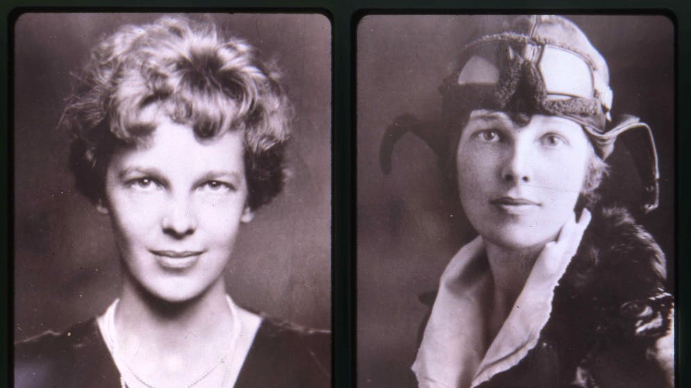 Flugpionierin Amelia Earhart. Sie verschwand vor 85 Jahren – und ist noch immer präsent