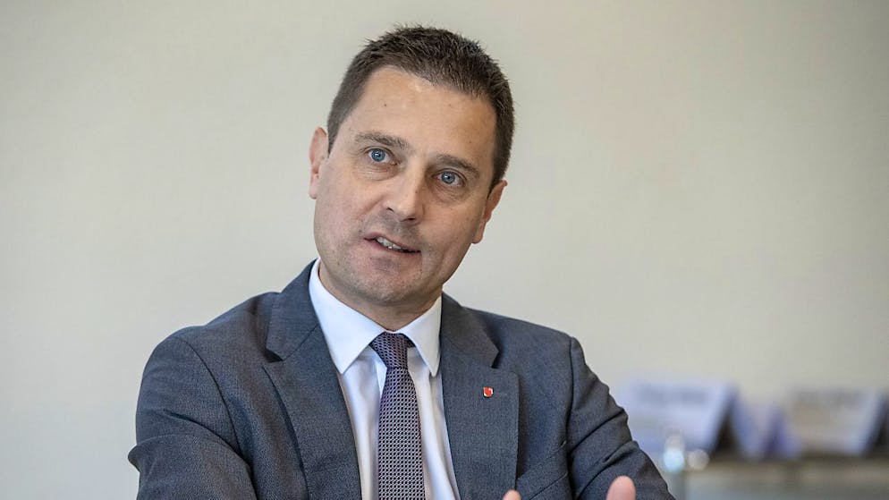 Der Schwyzer SVP-Regierungsrat André Rüegsegger hat in den nächsten zwei Jahren das Amt des Landammanns inne. (Archivbild)