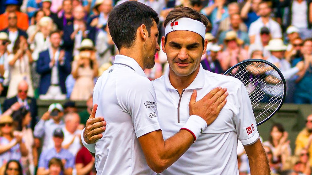 2019 sind sich Roger Federer und Novak Djokovic noch im Final gegenüber gestanden.