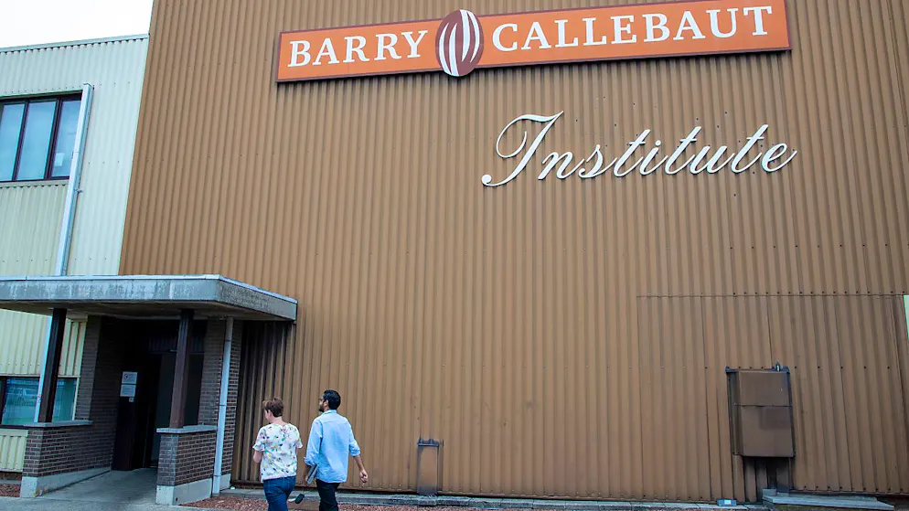 Aussenaufnahme des Werks von Barry Callebaut in Wieze. Der Schokoladenhersteller Barry Callebaut hat die Produktion in der Fabrik in Wieze nach der Entdeckung von Salmonellen in einer Produktionspartie eingestellt.