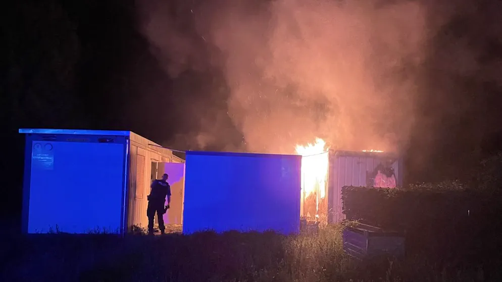 Beim Brand in Landquart wurde niemand verletzt, der entstandene Sachschaden wird auf mehrere zehntausend Franken geschätzt