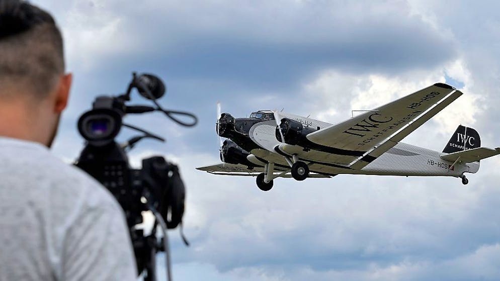 Die «Tante Ju» bleibt wohl auf dem Boden: Die Ju-52, die aktuell in Altenrhein SG steht, kann voraussichtlich nicht mehr flugfähig gemacht werden. (Archivbild)