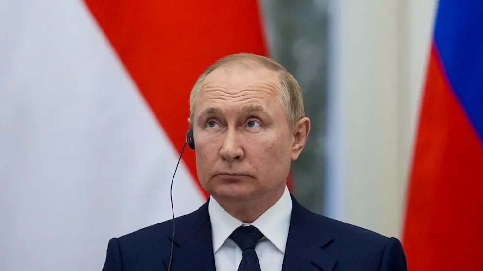 Russlands Präsident Wladimir Putin auf einer Medienkonferenz. (Archiv)
