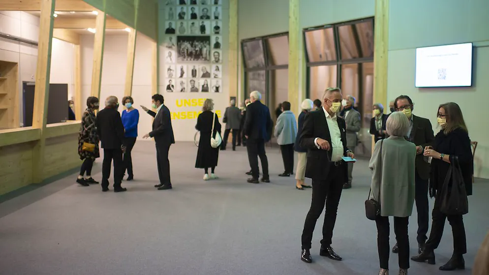 Das sechs Millionen teure Theaterprovisorium "Um!bau" soll von St. Gallen nach Altstätten umziehen. Seit Oktober 2020 finden dort Vorstellungen statt. (Archivbild)