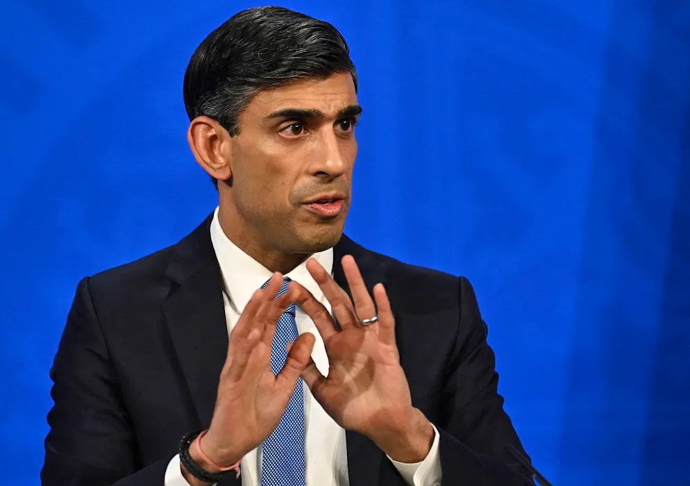 Rishi Sunak gilt Buchmachern als Favorit auf den Posten des britischen Premiers.