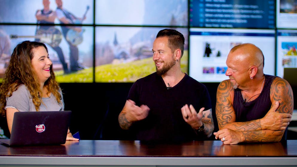 Büetzer Buebe im Musik-Quiz. «Der beste Schweizer Musiker ever?» – «Peach Weber»