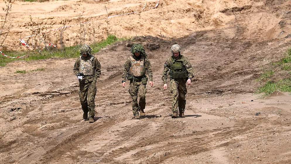 Lettland führt wieder die Wehrpflicht ein. Das baltische Land reagiert damit auf den Angriffskrieg Russlands gegen die Ukraine. (Archivbild)