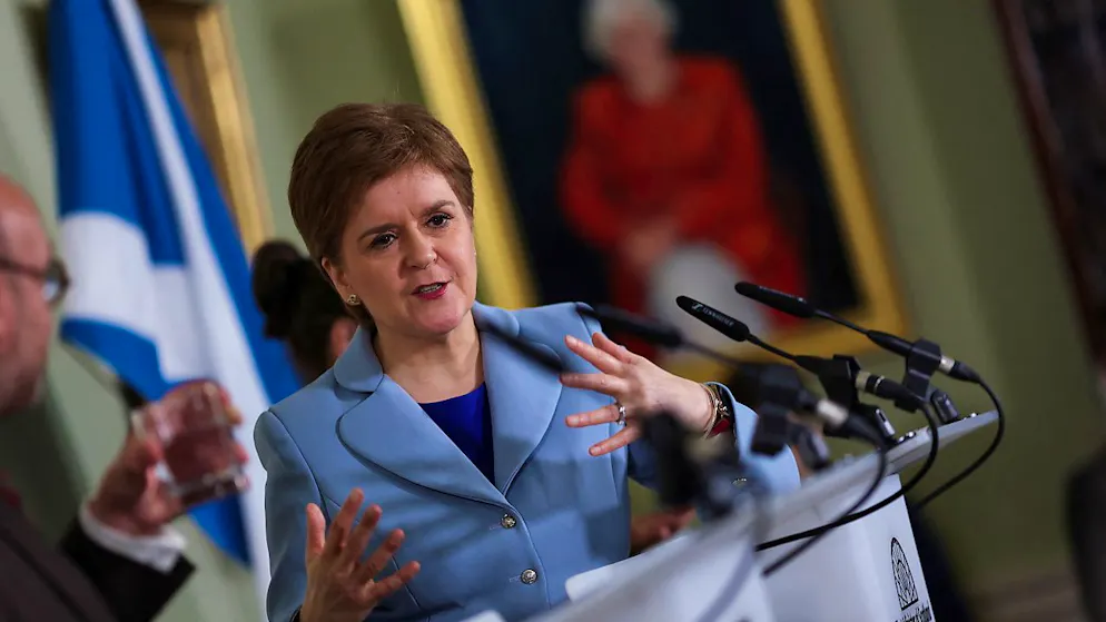 Nicola Sturgeon, Ministerpräsidentin von Schottland. Foto: Russell Cheyne/PA Wire/dpa